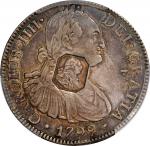 GREAT BRITAIN. Great Britain - Mexico. Dollar, ND (1804). George III. PCGS Genuine--Scratch, AU Deta