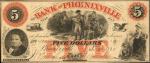 Phoenixville, Pennsylvania. Bank of Phoenixville. July 15, 1861. $5. Very Fine.