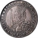 GREAT BRITAIN. 1/2 Crown, ND (1601-02). Elizabeth I (1558-1603). NGC EF-45.