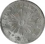 ARGENTINA. Cordoba. 4 Reales, 1847. Cordoba Mint. PCGS Genuine--Cleaned, Unc Details.