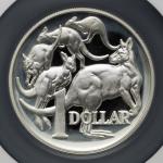 AUSTRALIA オーストラリア Dollar 2014  NGC-PF70 Ultra Cameo“Early Releases““HIGH RELIEF“ Proof，カンガルー 1Ozプルーフ