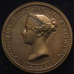 GREAT BRITAIN Victoria ヴィクトリア(1837~1901)   AE Medal 1856 オリジナ儿ケース付 with original case UNC