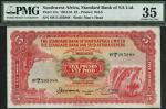 Standard Bank of South Africa Ltd., Southwest Africa, £5, 16 September 1955, serial number SW/5 2959
