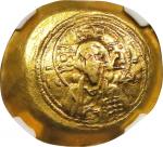公元 11 世纪拜占庭帝国米海尔七世金币一枚，NGC CH VF 评级编号：4936302-001