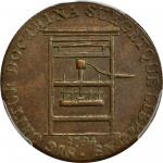 1794 Franklin Press Token. W-8850. AU-53 (PCGS).