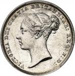 GRANDE-BRETAGNE - UNITED KINGDOMVictoria (1837-1901). 6 pence 1848/6, Londres. PCGS MS63 (46420494).