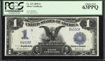 Fr. 233. 1899 $1  Silver Certificate. PCGS Currency Choice New 63 PPQ.