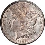 1901 Morgan Silver Dollar. MS-62 (ICG).