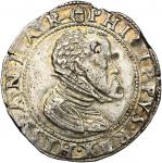 Monete e Medaglie di Zecche Italiane, Milano.  Filippo II (1556-1598). Quarto di scudo. CNI 339. Cr.