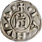 ITALY. Genoa. Denaro, ND (ca. 1272). PCGS MS-64 Gold Shield.