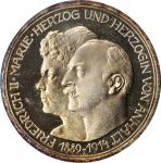 GERMANY. Anhalt-Dessau. 3 Mark, 1914-A. Berlin Mint. PCGS PROOF-65 Cameo.