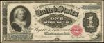 Friedberg 215. 1886 $1  Silver Certificate. PMG Gem Uncirculated 66 EPQ.