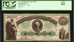 Richmond, Virginia. Commonwealth of Virginia Treasury Note. July 1, 1861. $20. PCGS New 62.