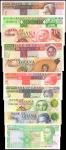 GHANA. Bank of Ghana. Various Denominations, 1978-80. P-13 to 22. Uncirculated.