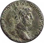 HADRIAN, A.D. 117-138. AE Sestertius, Rome Mint, A.D. 119-122. ANACS VF-35.