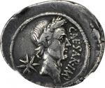 JULIUS CAESAR. AR Denarius (3.92 gms), Rome Mint, ca. 44 B.C. NGC Ch VF*, Strike: 5/5 Surface: 4/5. 