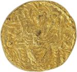 公元260-300年古代丝绸之路韦苏提婆国王金币共三枚，较稀少，极美品
