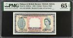 1953年马来亚及英属婆罗洲货币发行局一圆 PMG Gem Unc 65 EPQ Malaya & British Borneo. 1 Dollar