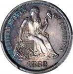 1882 Liberty Seated Dime. Proof-65 (PCGS).