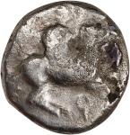 CORINTHIA. Corinth. AR Stater (7.80 gms), ca. 500-480 B.C. FINE.