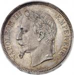 FRANCE Second Empire / Napoléon III (1852-1870). 5 francs tête laurée 1862, A, Paris.