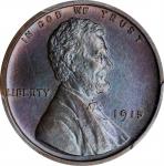 1915 Lincoln Cent. Proof-67 BN (PCGS). CAC.