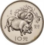 1983年癸亥(猪)年生肖纪念银币15克 完未流通