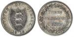 Jersey. Token Coinage. Three Shillings, 1813. Arms, rev. Value within wreath. Davis 2, KM Tn6. Toned