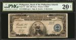 PHILIPPINES. Bank of the Philippine Islands. 200 Pesos, 1928. P-21. PMG Very Fine 20 Net. Repaired.