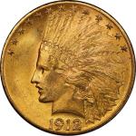 1912 Indian Eagle. MS-65+ (PCGS).