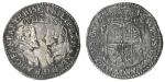 Philip and Mary (1554-58), Shilling, 1554, 6.01g, busts facing, crown above dividing date, full titl