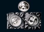1990年、1991、1996年年慕尼黑国际硬币展销会纪念银章三枚，附证书，完全未使用品