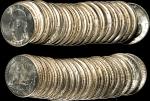Roll of 1951-D Washington Quarters. Mint State (Uncertified).