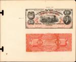 COLOMBIA. Banco Nacional de los Estados Unidos de Colombia. 10 Pesos, March 1, 1881. P-143p. Archiva