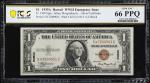 Fr. 2300. 1935-A $1 Hawaii Emergency Note. PCGS Banknote Gem Uncirculated 66 PPQ.
