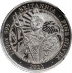 2022 Britannia 1/20oz Silver 10 Pence. Commemorative Series. Queen Elizabeth II. Trial of the Pyx Te