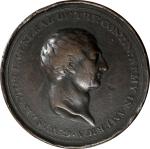 Undated (ca. 1777) Voltaire Medal. Musante GW-1, Baker-78B. Bronze. Fine, Edge Bumps.