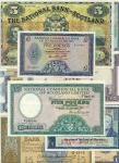 Miscellaneous group of Scottish Banknotes, The National Bank of Scotland, ｣5, 1952, 1953, serial num
