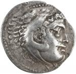 MACEDONIA: Alexander III， the Great， posthumous， ca。 2nd century BC， AR tetradrachm 4016。7g41， S-671
