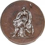 1869 United States Assay Commission Medal. JK AC-5. Rarity-5. No Stars. Copper. MS-64 BN PL (NGC).