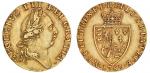 Great Britain. George III (1760-1820). Guinea, 1787. Fifth, laureate head right, rev. Crowned spade-