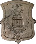 1636 Masonic Badge Engraved to R.B.B. Silver.