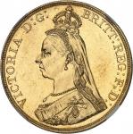 GRANDE-BRETAGNE - UNITED KINGDOMVictoria (1837-1901). 5 livres (5 pounds), jubilé de la Reine 1887, 