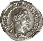 MAXIMINUS I, A.D. 235-238. AR Denarius, Rome Mint, A.D. 236. NGC MS.