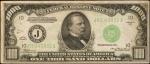 1934年堪萨斯1000美元的联邦储备券 近未流通