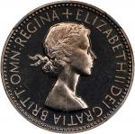 1953年英国1先令银币。伦敦铸币厂。GREAT BRITAIN. Shilling, 1953. London Mint. Elizabeth II. NGC PROOF-67.