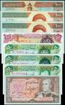 IRAN. Lot of (8). Bank Markazi. P- Various. Mixed Dates. About Uncirculated to Gem Uncirculated.