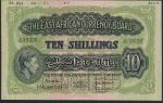 East African Currency Board, a printers archival specimen 10 shillings, Nairobi, 1 January 1952, ser