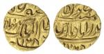 India, Princely States, Hyderabad, Afzal ad-Daula (1857-1869), gold Quarter-Mohur, 2.81g, Farkhanda 