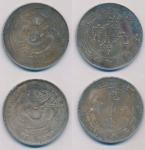 China; 1903 & 1904, Lot of 2 silver dragon coin 1Yn. 1903, Yr.29, Chihli province, Y#73; 1904, Kiang